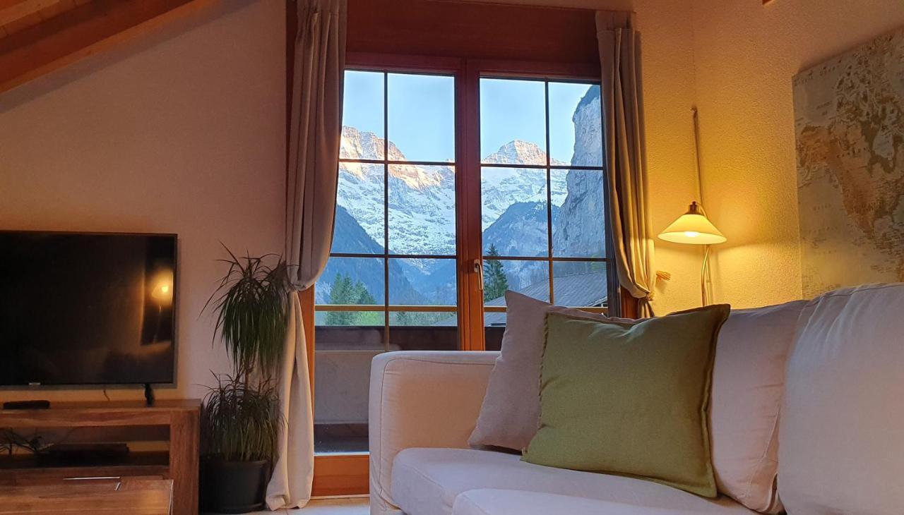 Apartment Honegg Lauterbrunnen Bagian luar foto
